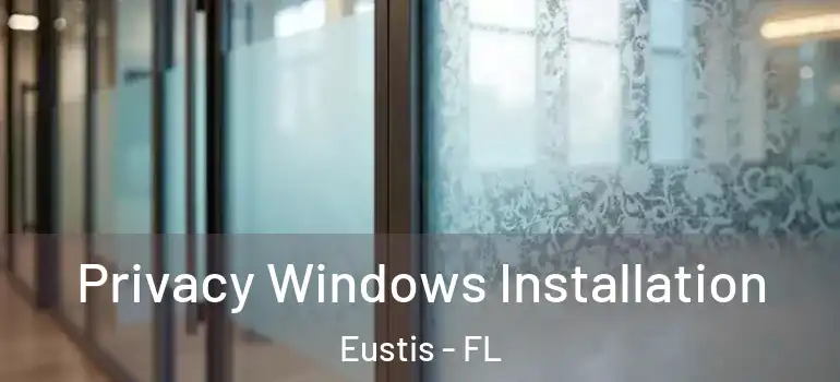  Privacy Windows Installation Eustis - FL