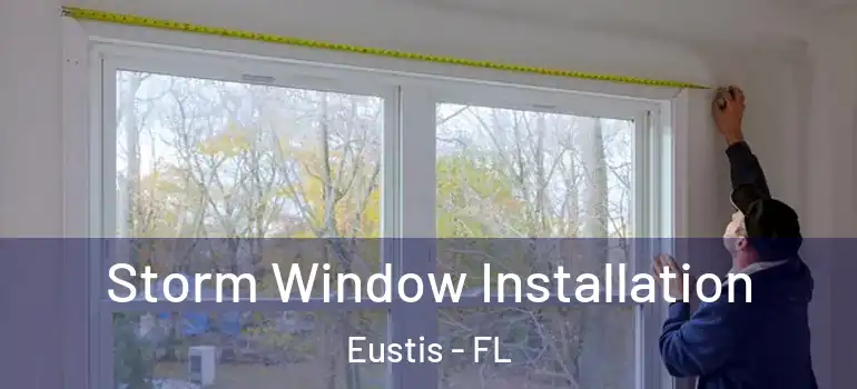  Storm Window Installation Eustis - FL